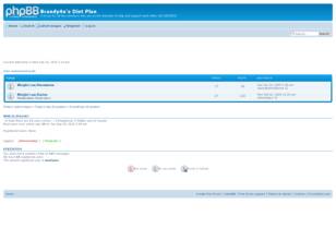 free forum : Brandy4u's Diet Plan