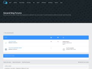 Genaral blog Forums